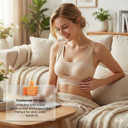 Reggiseno Comfort Incrociato Effetto Lifting e Modellante