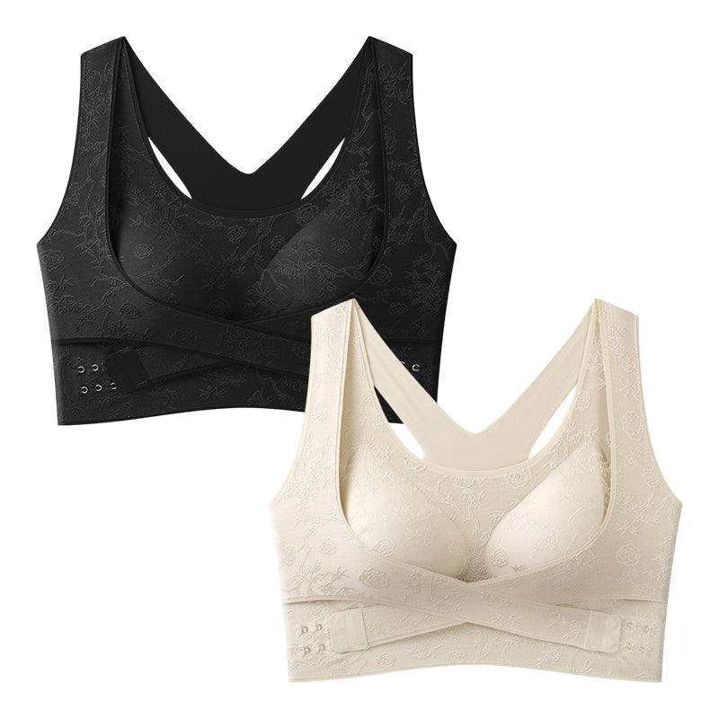 Reggiseno Comfort Incrociato Effetto Lifting e Modellante
