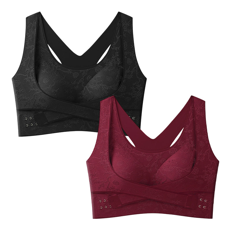 Reggiseno Comfort Incrociato Effetto Lifting e Modellante