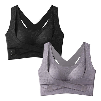 Reggiseno Comfort Incrociato Effetto Lifting e Modellante