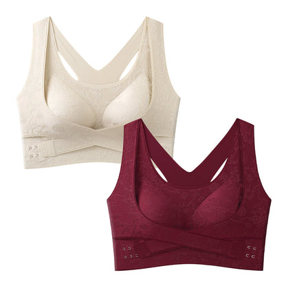 Reggiseno Comfort Incrociato Effetto Lifting e Modellante
