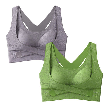 Reggiseno Comfort Incrociato Effetto Lifting e Modellante
