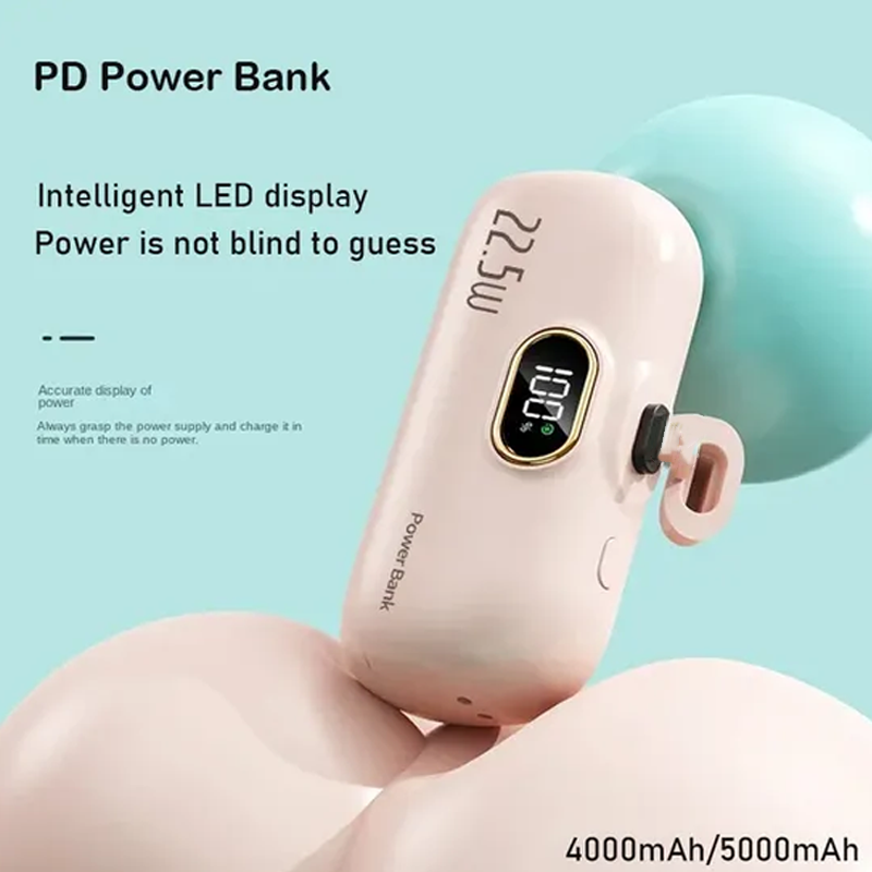 【Offerta Limitata 50% DI SCONTO!】 ChargeGo™ Mini Power Bank 5000mAh – Ultra-Portatile e Universalmente Compatibile🔋📱