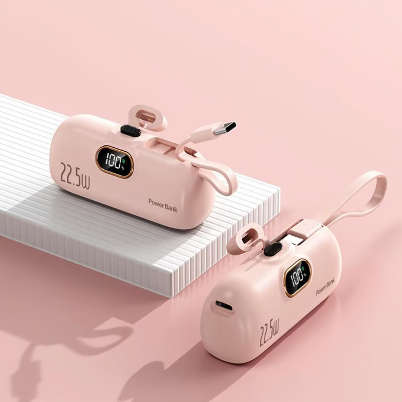 🔋 Nuovi prodotti Offerta limitata ✨ Mini power bank portatile da 5000 mAh per telefono cellulare