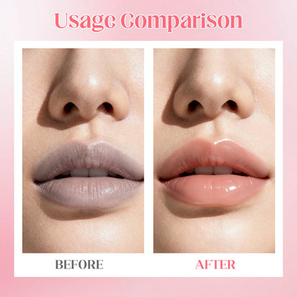 Siero idratante per labbra colorato