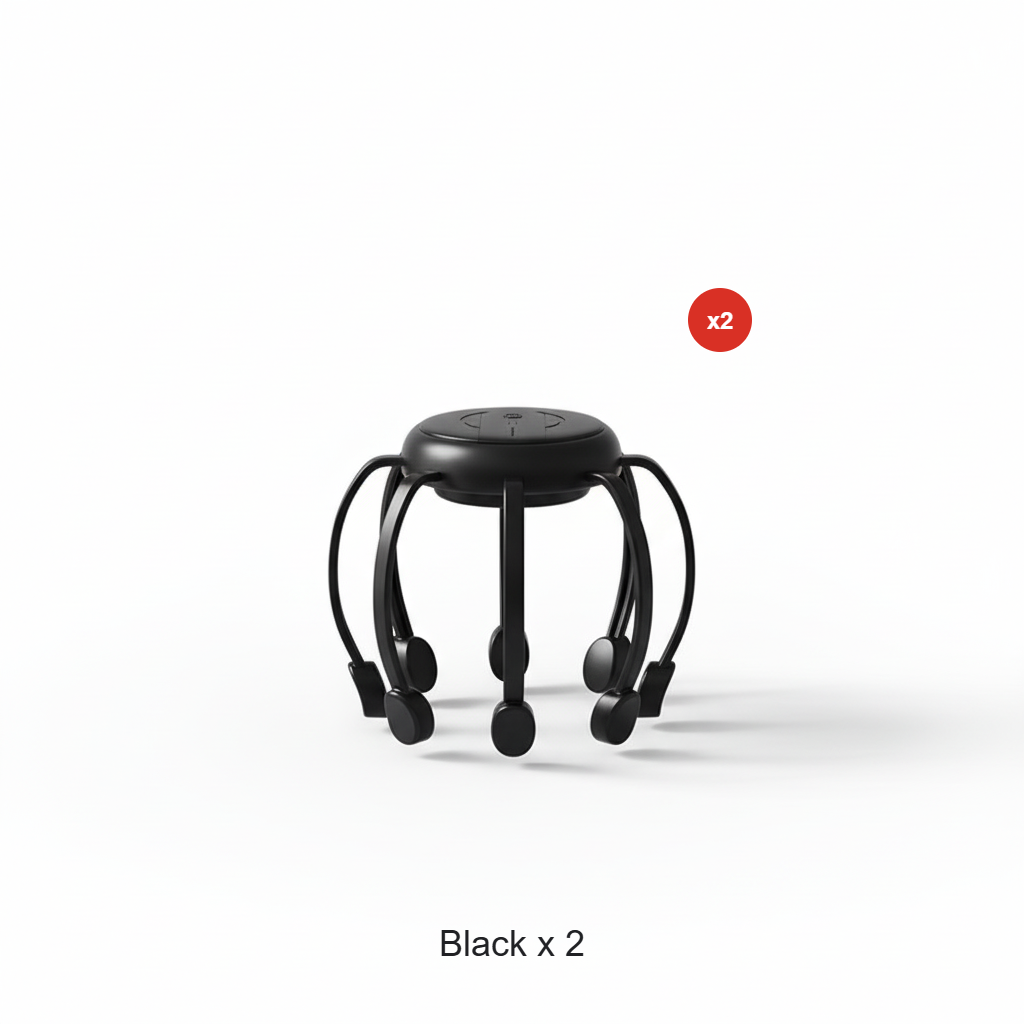🔥Offerta natalizia a tempo limitato: 50% DI SCONTO!!!🔥Massaggiatore intelligente per la testa a forma di polpo