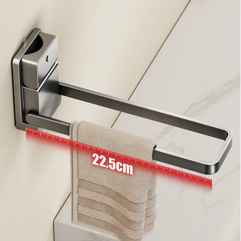 🥳NUOVO ARRIVO🔥50% DI SCONTO 🛁🧺 Portasciugamani pieghevole con ventosa｜Senza fori, ventosa forte, design pieghevole salvaspazio, resistente alla ruggine, adatto per bagno e cucina✨