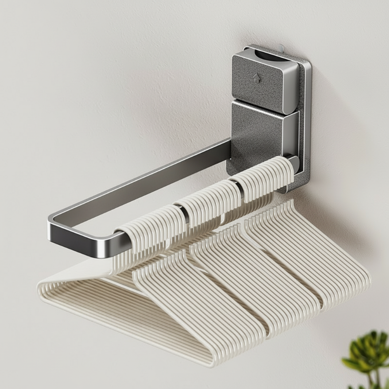 🥳NUOVO ARRIVO🔥50% DI SCONTO 🛁🧺 Portasciugamani pieghevole con ventosa｜Senza fori, ventosa forte, design pieghevole salvaspazio, resistente alla ruggine, adatto per bagno e cucina✨