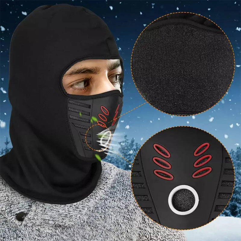 🎭 66% DI SCONTO! ❄️ Maschera Invernale Unisex Antivento – Copertura Totale, Termica & Perfetta per Sport Invernali 🏂
