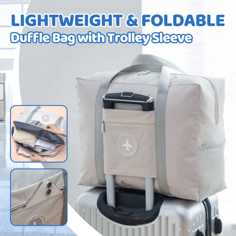 Borsone leggero e pieghevole con custodia per trolley