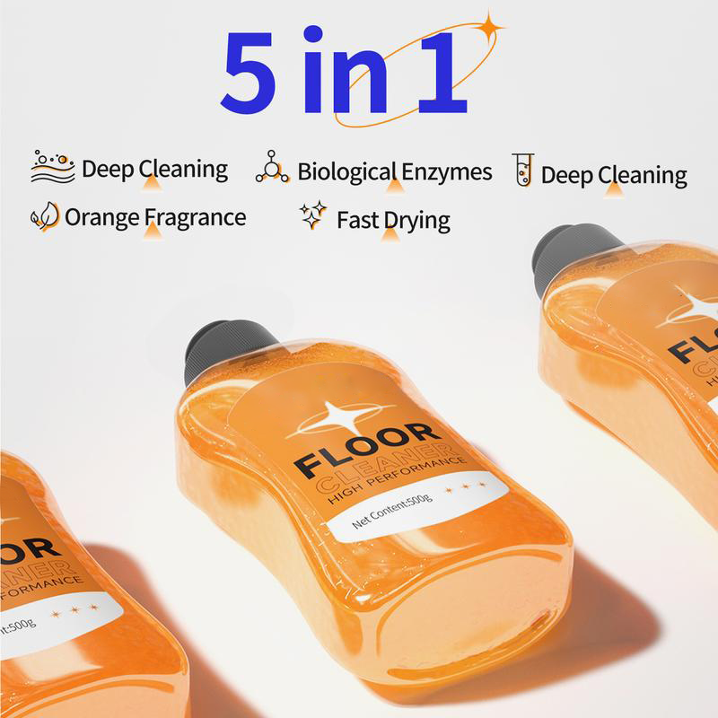 🍊 ACQUISTA 5, OTTIENI 5 GRATIS! ✨ Detergente Potente per Pavimenti – Elimina Macchie e Impronte, Senza Aloni 🧼