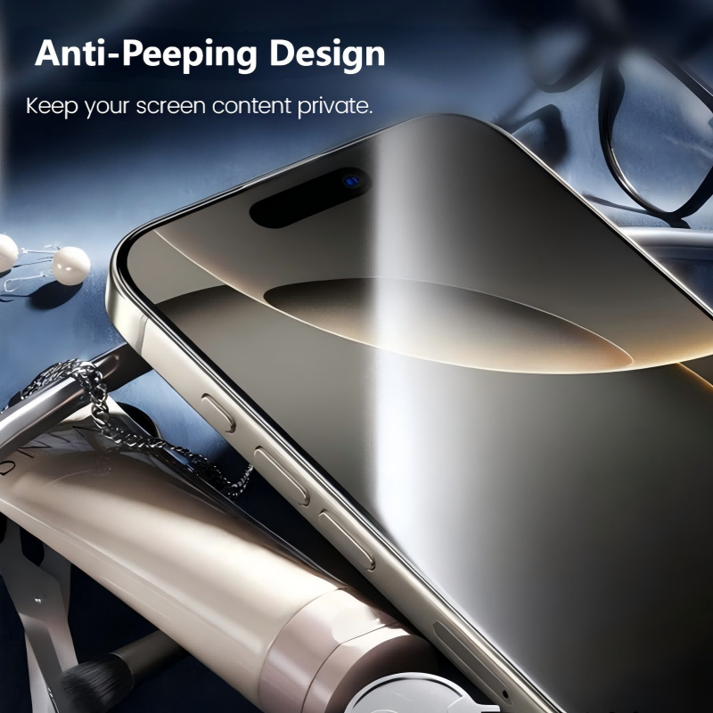✨Compra 1 e ricevi 1 gratis📲 Proteggi schermo anti-spionaggio HD per iPhone – Copertura totale, vetro temperato infrangibile e applicazione senza bolle in soli 10 secondi! 🔒📱