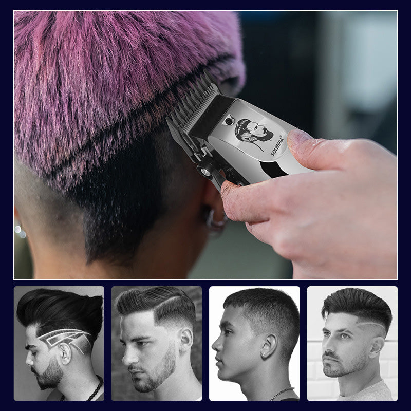 ⏳Offerta a tempo limitato⏰ Tagliacapelli elettrico multifunzione da uomo – Lame di precisione, ricaricabile e di livello professionale per uso domestico ✂️