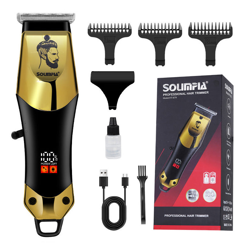 ⏳Offerta a tempo limitato⏰ Tagliacapelli elettrico multifunzione da uomo – Lame di precisione, ricaricabile e di livello professionale per uso domestico ✂️