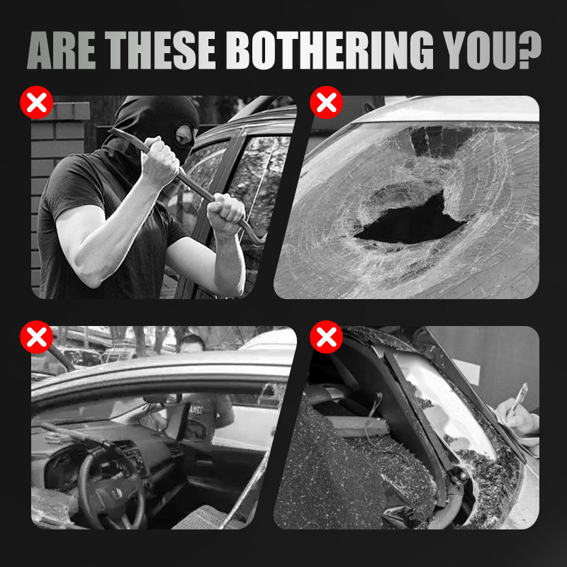 Spia antifurto per auto alimentata ad energia solare