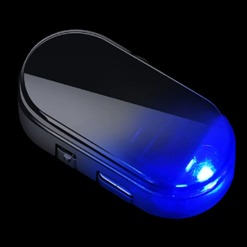 Spia antifurto per auto alimentata ad energia solare