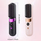 💇‍♀️🔥 Spazzola Lisciante 3-in-1 Senza Fili – liscia, arriccia, districca – USB-C, 4 livelli – capelli perfetti ovunque! ✨