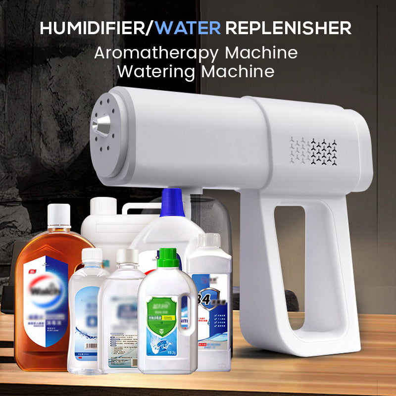 🥳HOT SALE 2026🔥SCONTO DEL 50% 💨🛡️ Pistola nebulizzatrice nano igienizzante｜Nebulizzazione ultra‑fine, serbatoio 380 ml capiente, spruzza velocemente, senza bisogno di asciugare, semplice da usare per casa e ufficio✨