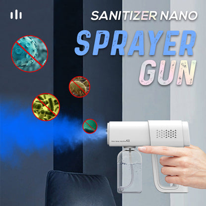 🥳HOT SALE 2026🔥SCONTO DEL 50% 💨🛡️ Pistola nebulizzatrice nano igienizzante｜Nebulizzazione ultra‑fine, serbatoio 380 ml capiente, spruzza velocemente, senza bisogno di asciugare, semplice da usare per casa e ufficio✨