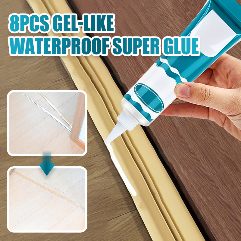 🔩 SCONTO 50%! 🧴 Super colla in gel da 8 pezzi, impermeabile, ad asciugatura rapida e forte adesione su molti materiali ✨