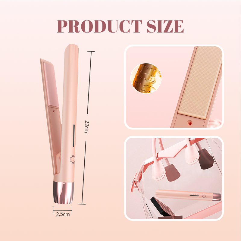 ✨Arricciacapelli e piastra lisciante 2 in 1🔥Due stili con un solo strumento! Regolazione temperatura, piastra antiaderente, protegge i capelli dal calore eccessivo. Crea ricci voluminosi o capelli lisci perfetti a casa, semplice e veloce.
