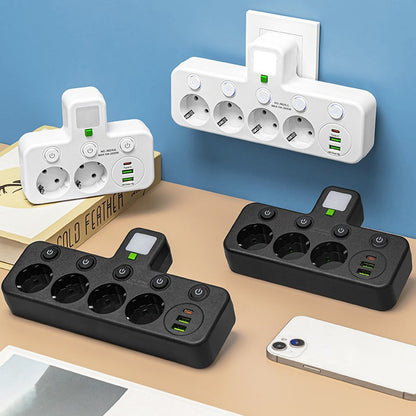 🔌 50% DI SCONTO!🔥Presa multipla intelligente con porte USB