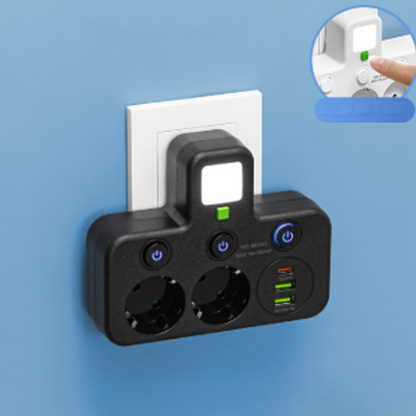 🔌 50% DI SCONTO!🔥Presa multipla intelligente con porte USB