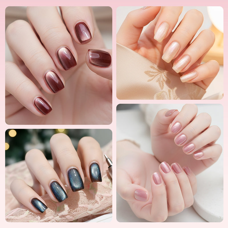 Penna gel per unghie effetto occhio di gatto tutto-in-uno