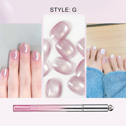 Penna gel per unghie effetto occhio di gatto tutto-in-uno