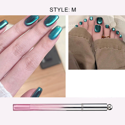 Penna gel per unghie effetto occhio di gatto tutto-in-uno