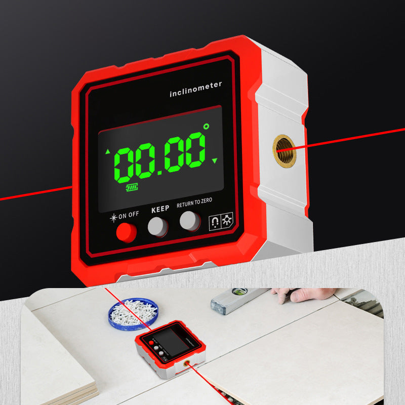 👉📣 Inclinometro magnetico ad alta precisione con display a LED 🔥