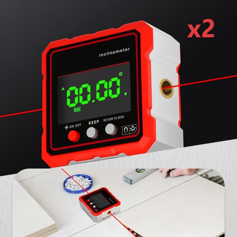 👉📣 Inclinometro magnetico ad alta precisione con display a LED 🔥
