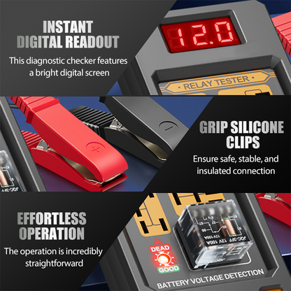 Tester per Relè Auto con Indicatore LED