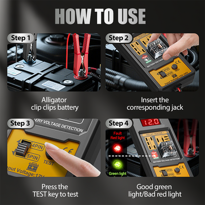 Tester per Relè Auto con Indicatore LED