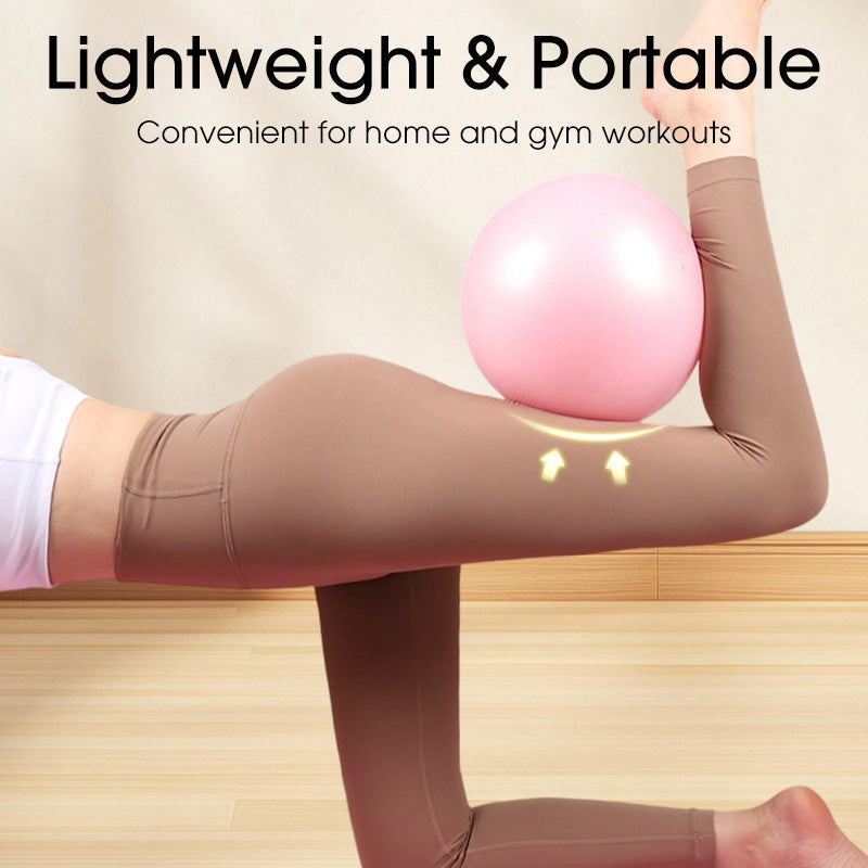 🧘 60% DI SCONTO! ⚽ Palla Pilates 23cm (9") – Anti-Scoppio, Con Pompa & Perfetta per Allenamento/Rehab 💪