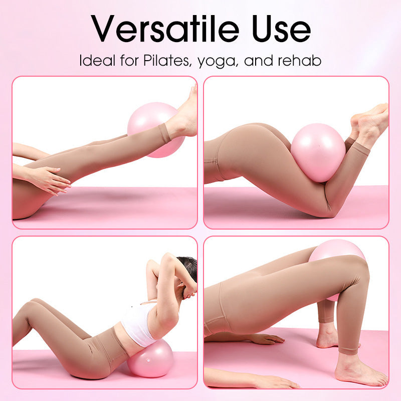 🧘 60% DI SCONTO! ⚽ Palla Pilates 23cm (9") – Anti-Scoppio, Con Pompa & Perfetta per Allenamento/Rehab 💪