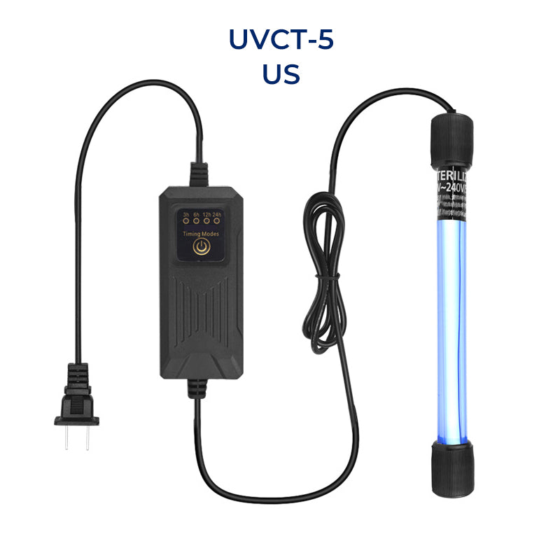 🥳SALDI CALDI 2026🥳💞50.000+ VENDUTI!👵❤️ Lampada UV Sterilizzatrice Sommergibile con Timer per Acquari