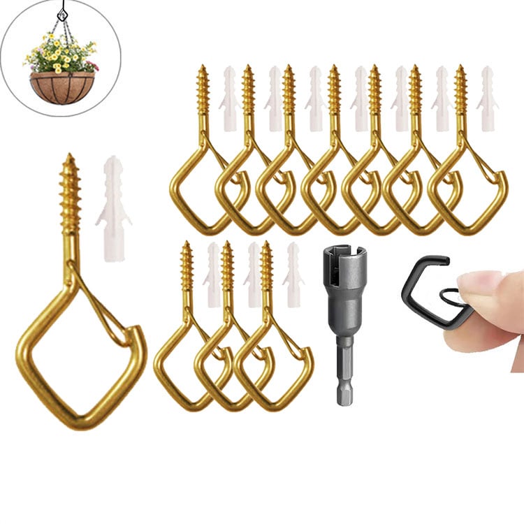 Ganci Appendibili a Scatto Quadrati