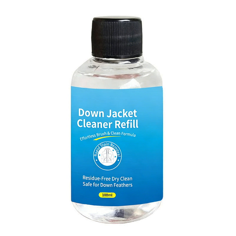 Detergente a secco per piumini con spazzola