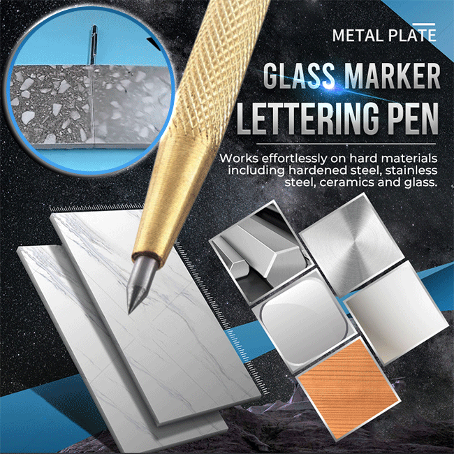 ⚫ ACQUISTA 1, OTTIENI 1 GRATIS! ✍️ Penna per Scrivere su Vetro e Metallo – Tratto Permanente, Asciugatura Rapida & Senza Colatura 🔧