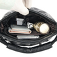 Borsa a tracolla per borsa in morbida pelle con secchiello pieghettato casual alla moda