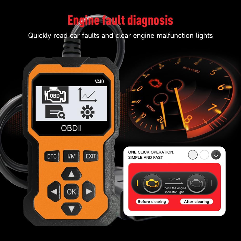 🔧🚗 50% di sconto ⚡ Scanner OBD2 Professionale – Diagnosi completa, cancellazione codici in 1 clic e supporto multilingue! Compatibile con tutti i veicoli dal 1996 📊💡