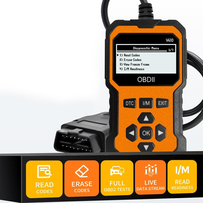 🔧🚗 50% di sconto ⚡ Scanner OBD2 Professionale – Diagnosi completa, cancellazione codici in 1 clic e supporto multilingue! Compatibile con tutti i veicoli dal 1996 📊💡