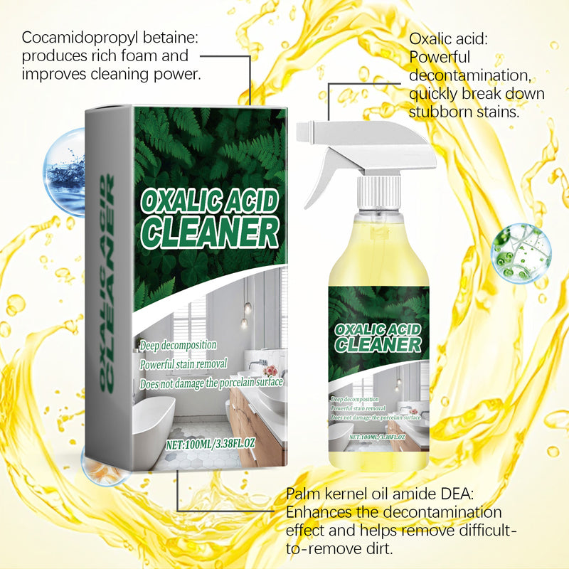 🧼✨ -50% di sconto! Detergente per Porcellana con Acido Ossalico – Rimuove ruggine e calcare in profondità, sicuro ed ecologico