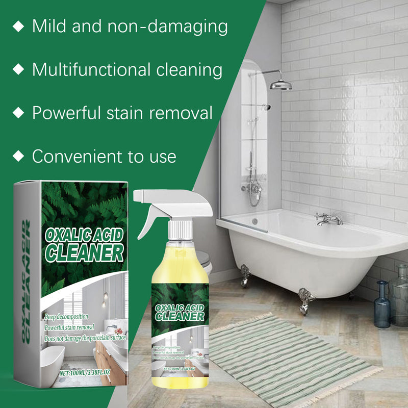 🧼✨ -50% di sconto! Detergente per Porcellana con Acido Ossalico – Rimuove ruggine e calcare in profondità, sicuro ed ecologico