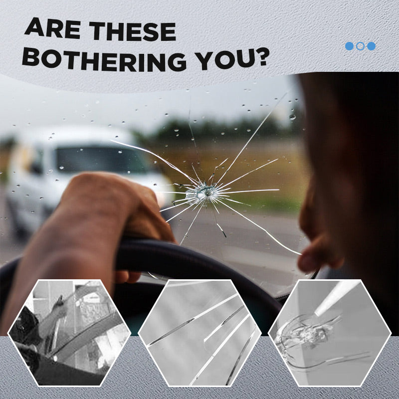 Kit Riparazione Vetri per Crepe e Scheggiature