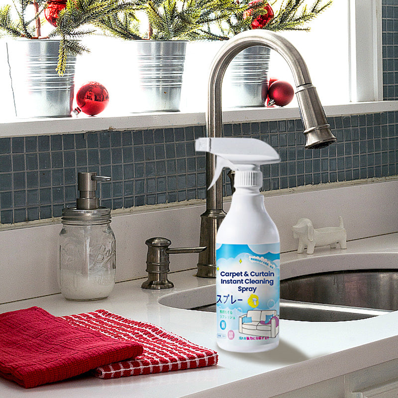 Spray Smacchiatore Istantaneo per Tappeti e Tende
