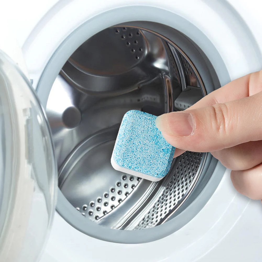 🧼 ACQUISTA 1, OTTIENI 1 GRATIS! 💦 Pastiglie per la pulizia profonda della lavatrice – Elimina il 99% dei batteri, Rimuove gli odori & Previene la muffa 🧽