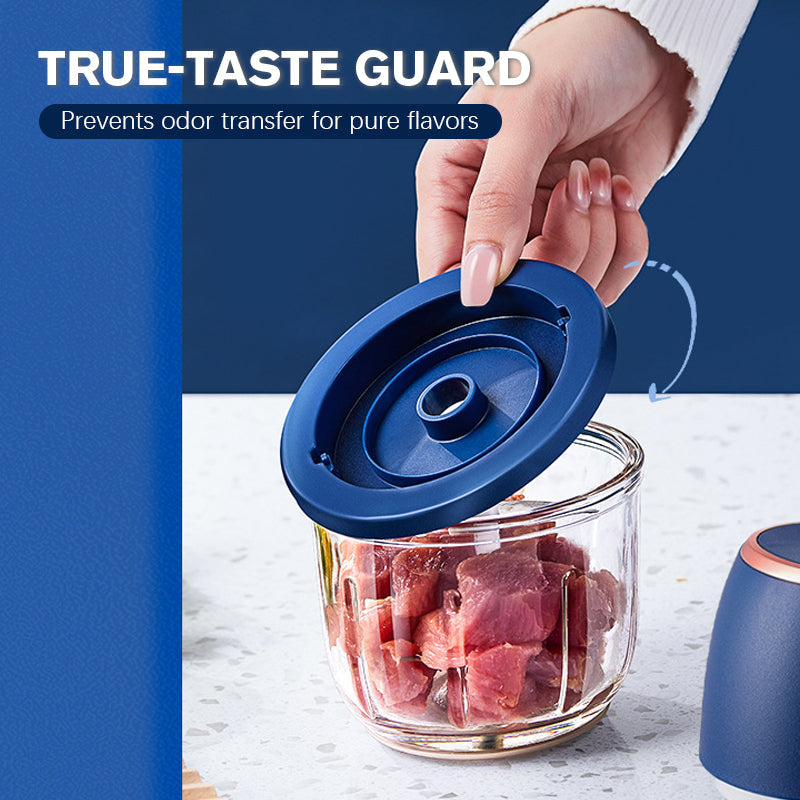 🥕 56% DI SCONTO! ⚡ Tritatutto Elettrico di Grande Capacità – 1000W, Lame in Acciaio Inossidabile & Pulsante Impulso per Controllo Totale 🥬