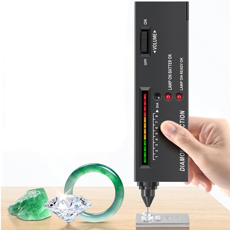 💎 50% DI SCONTO! 💎 Penna Tester Diamanti Professionale – Precisa, Portatile & Multiuso per Diamanti, Giada e Cristallo